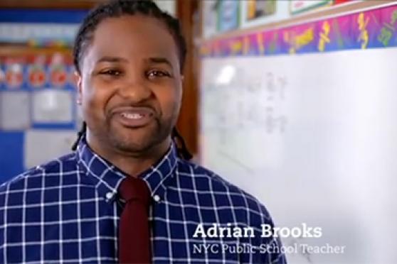Adrian Brooks, NYC public school teacher