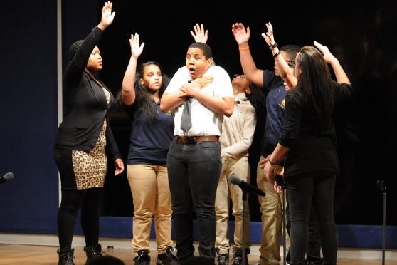 The Vista Academy drama club presents Middle School Voices Matter: The Civil Rig