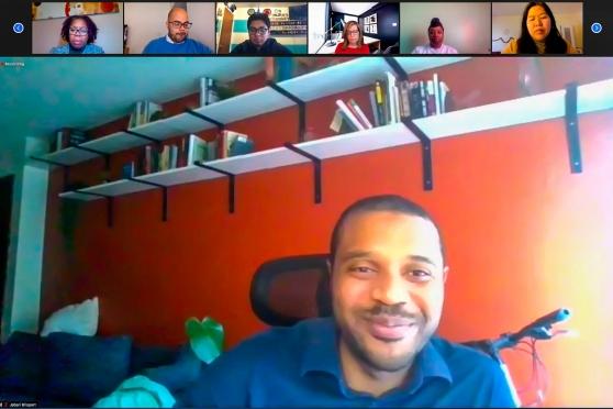 UFT Members meet via Zoom with State Sen. Jabari Brisport