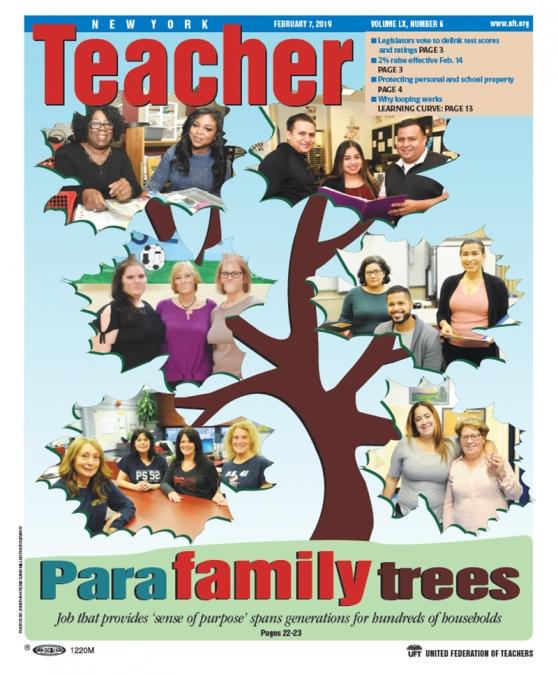 NYT Cover Feb 7, 2019 - Para Family Trees