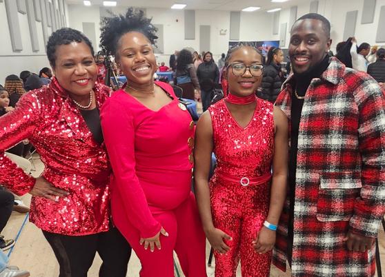 For the first time in their 100- year history, the Rockettes welcomed middle school performers to their stage at Radio City Music Hall. The Basie Jewels, a student jazz ensemble from MS 72, the Catherine and Count Basie Magnet School for Multimedia and Performing Arts, opened for the famed dance troupe during its Jan. 5 performance  at Radio City Music Hall. 