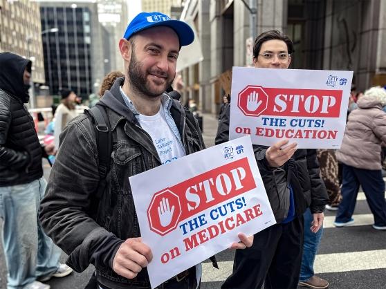 Taking a stand against cuts