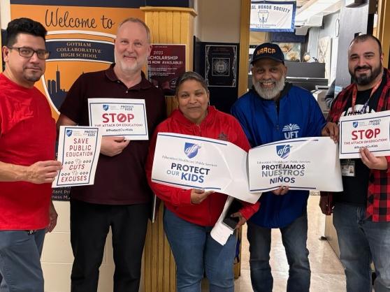 Taking a stand against cuts