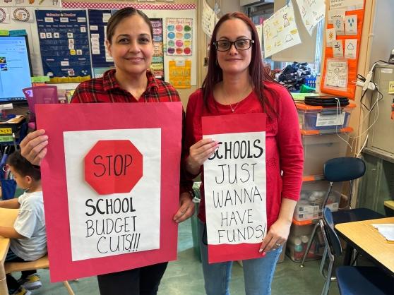 Taking a stand against cuts