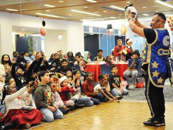 UFT holiday party and toy drive