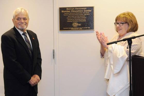 TRS honors Mel Aaronson