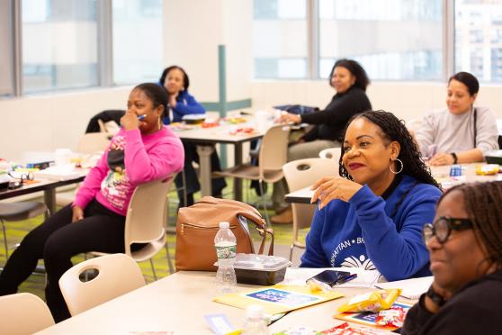 A group of middle school educators listen to a workshop during the UFT Middle Schools Conference on Feb. 7, 2026.