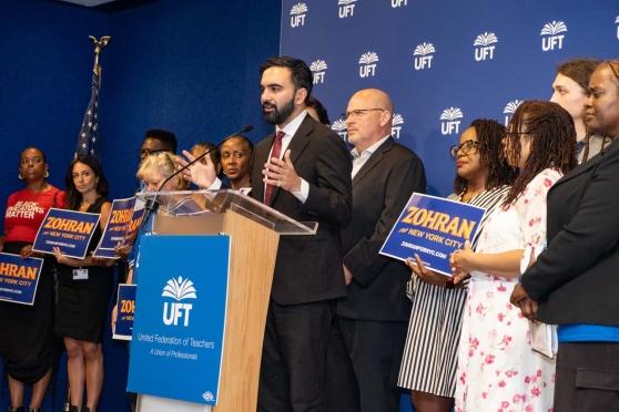 Union backs Mamdani for mayor