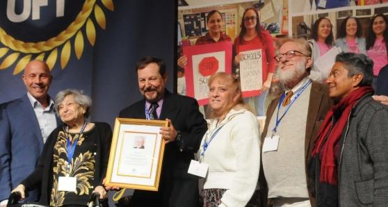 Union Pillars Honored