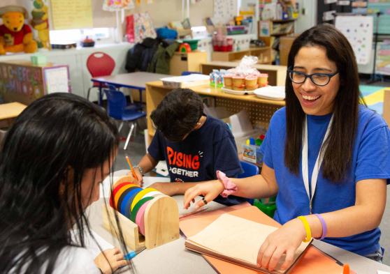 A ClassDojo page and monthly workshops
