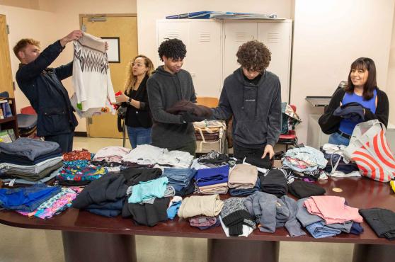 A school thrift shop