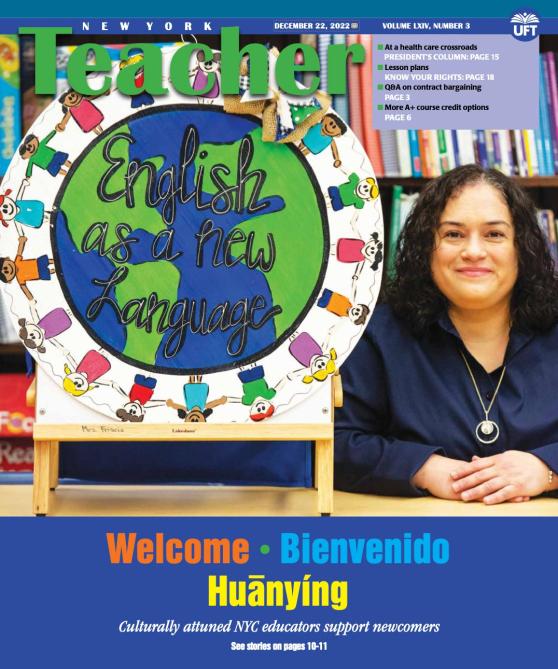 New York Teacher Vol LXIV No. 3 Cover