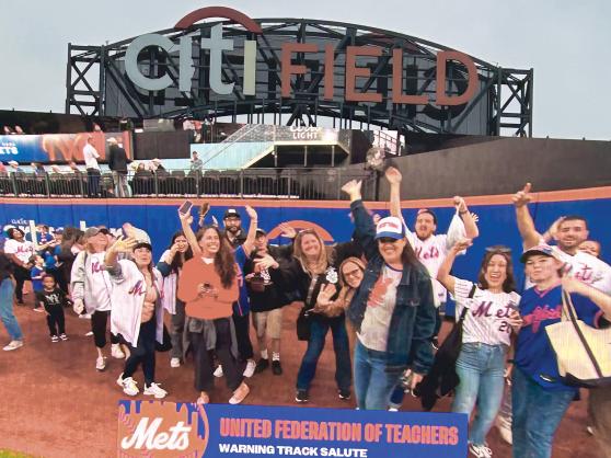 UFT Night at Citi Field Mets