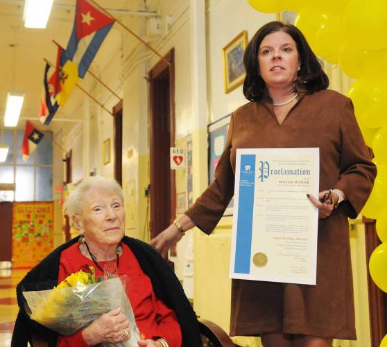 at 100 still embracing the challenge