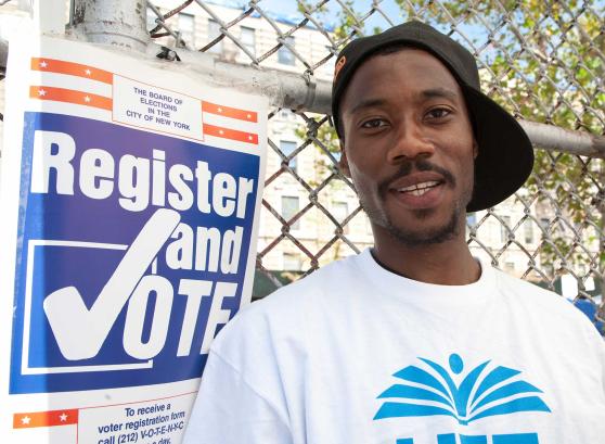 Become politically active