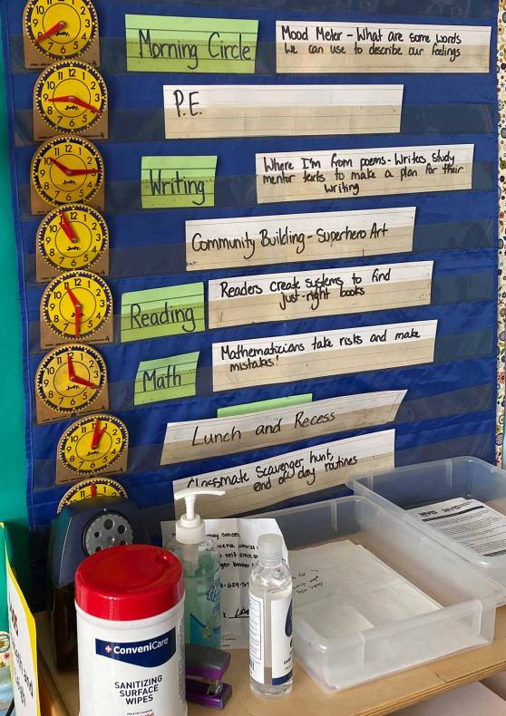 creating a welcoming classroom