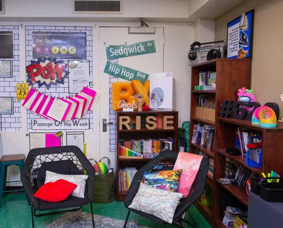 inside my classroom