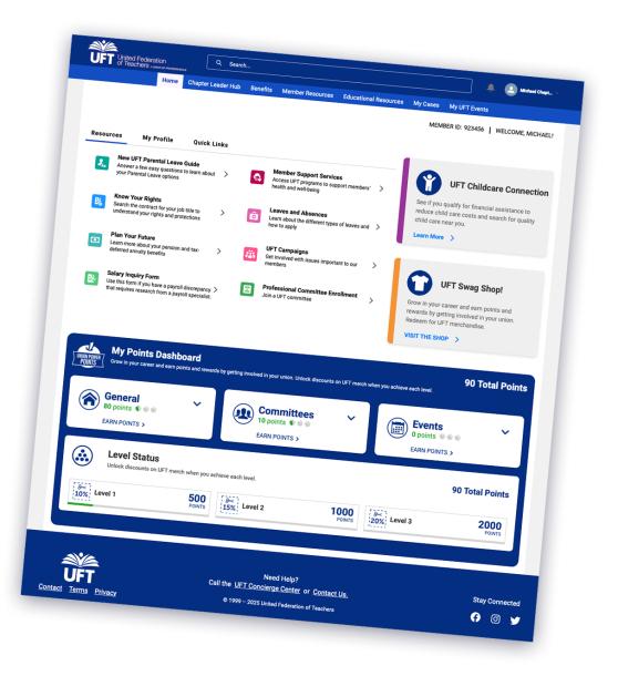UFT Member Hub