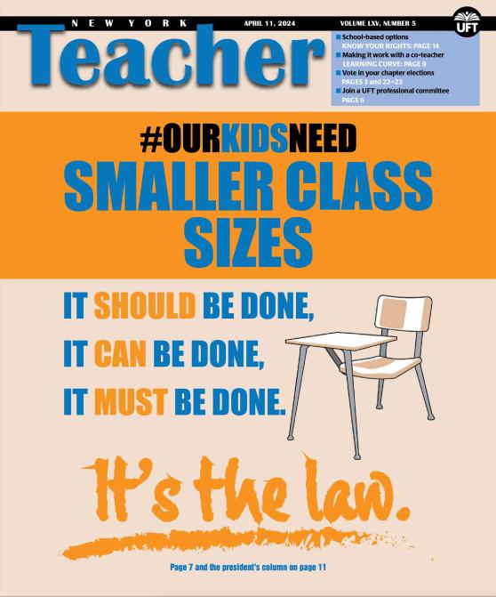 New York Teacher cover