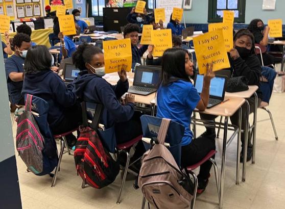 Students protest Success Academy