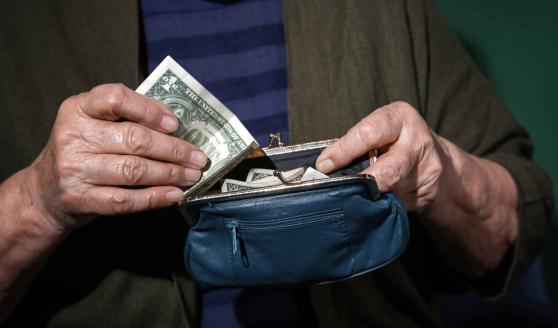 Handling money