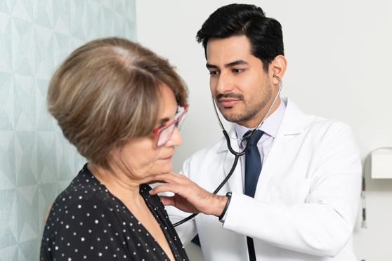 Doctor and patient
