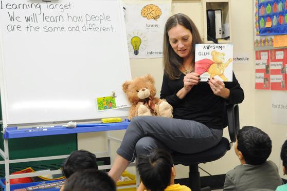Teacher Jeanine Bradley