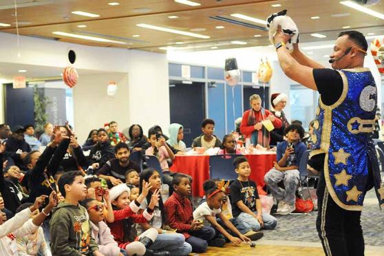 UFT holiday party and toy drive