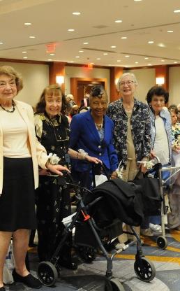 Sixty-year members take a bow.