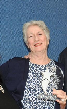 Honoree Patricia O’Reilly, a secretary at William E. Grady Career and Technical 