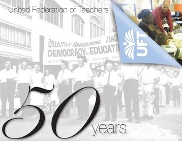 United Federation of Teachers: 50 Years - cover