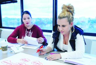 A+ Courses - Erica Diaz and Christina Morris