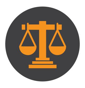 social justice icon - scales of justice