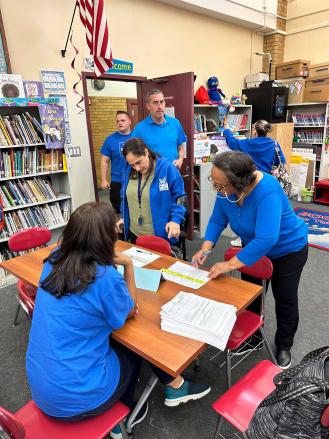 Educators at PS 135