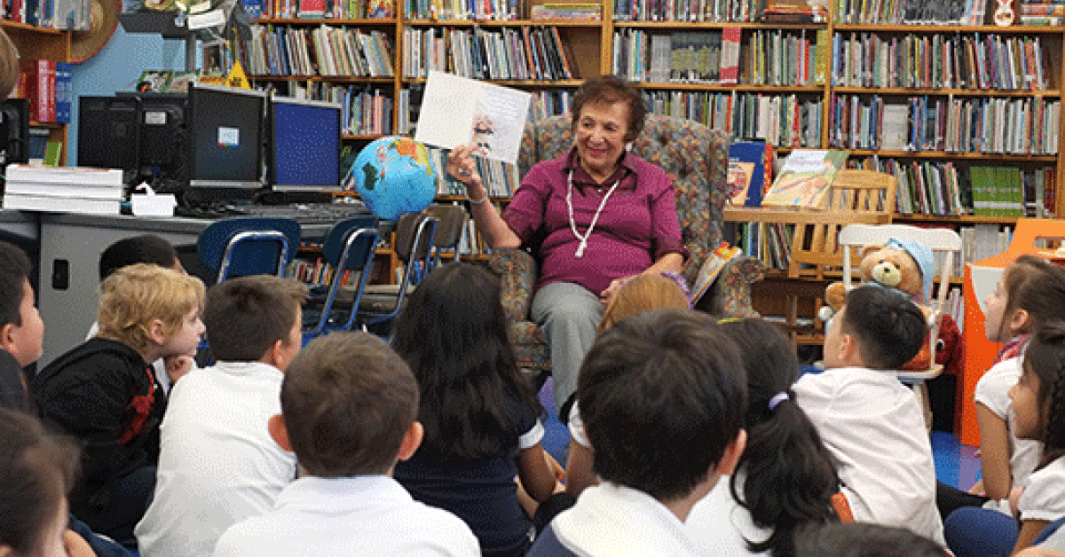 Library named for teacher