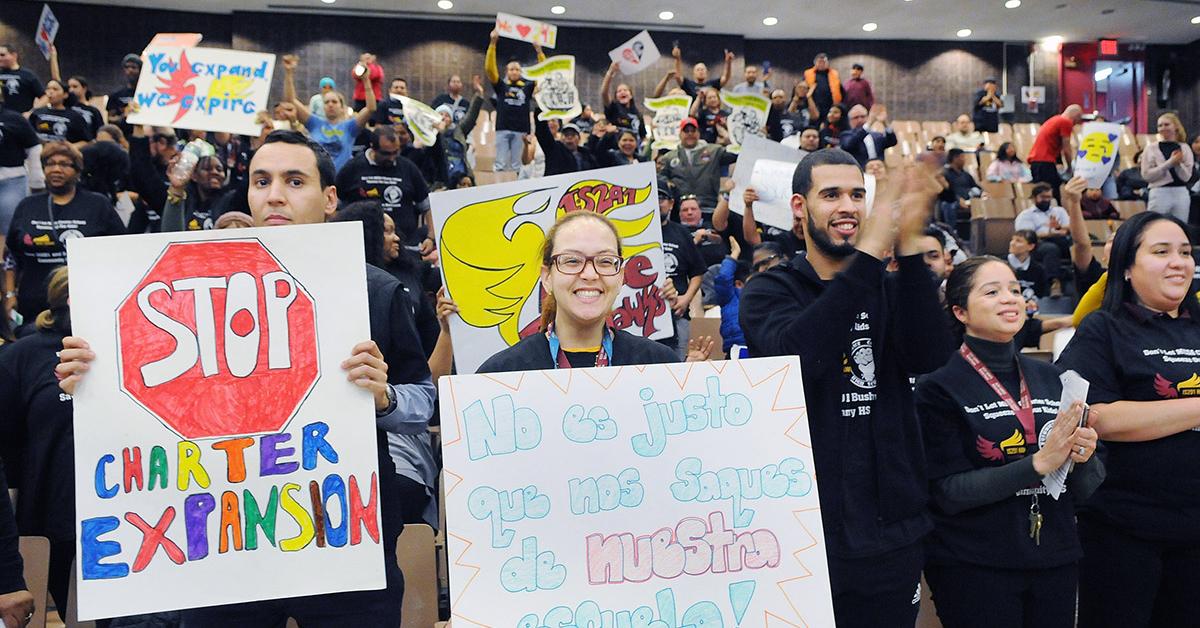 Unions, parents sue SUNY over New York City charter school cap-busting ...