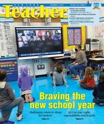 NYT New York Teacher Vol. LXII Number 2 - Cover