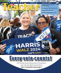 New York Teacher Cover